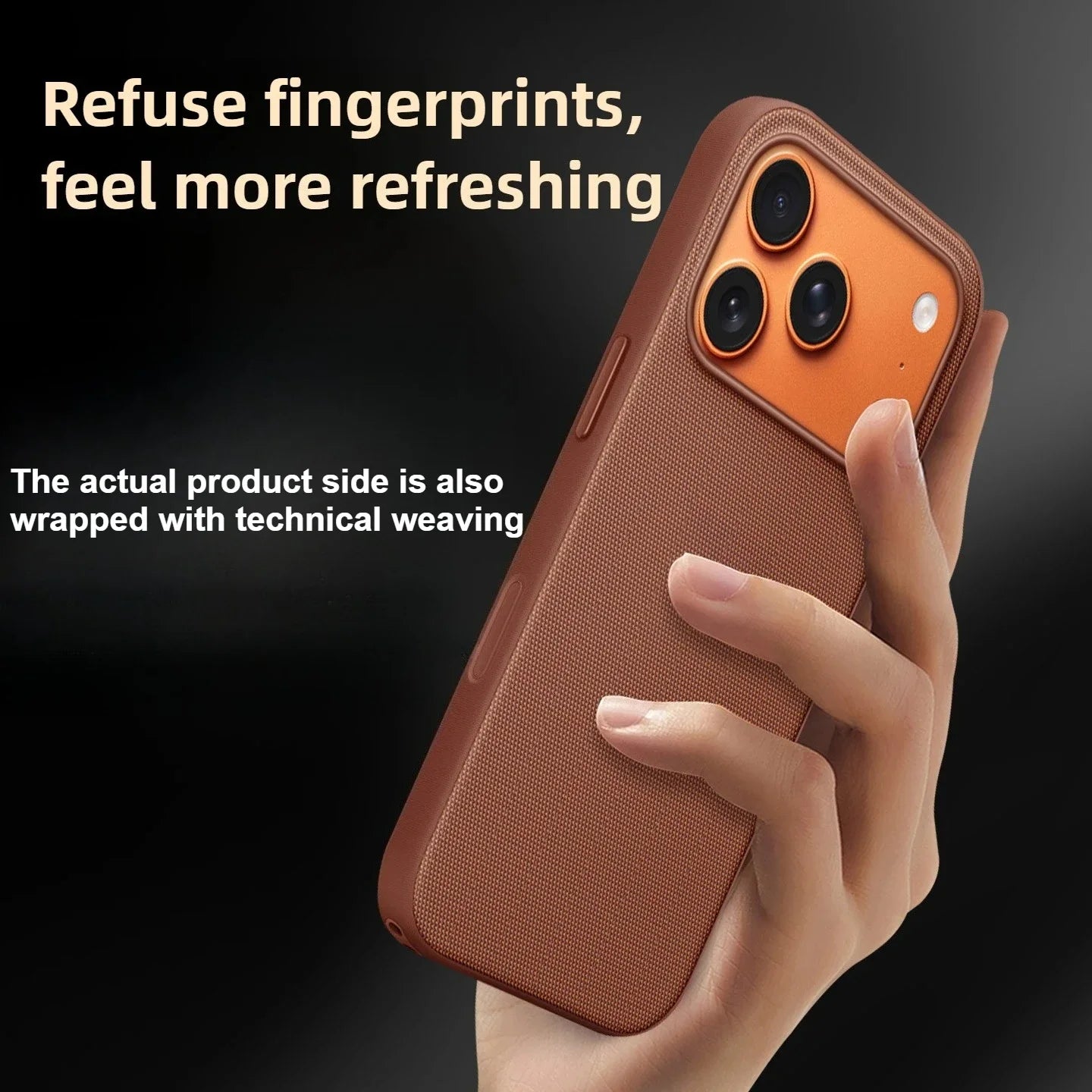 Woven Magnetic iPhone Case | Slim Shock-Absorbing Cover | Tidesmit Tidesmit