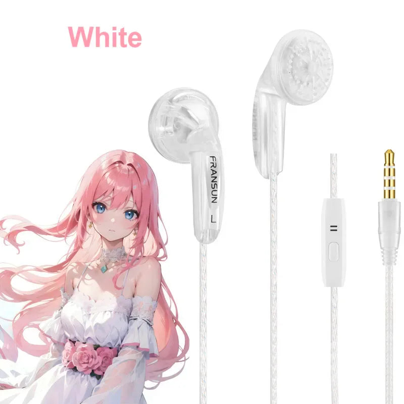 HiFi Wired Earbuds 15.4mm Driver with HD Microphone by Tidesmit white China Mainland Tidesmit