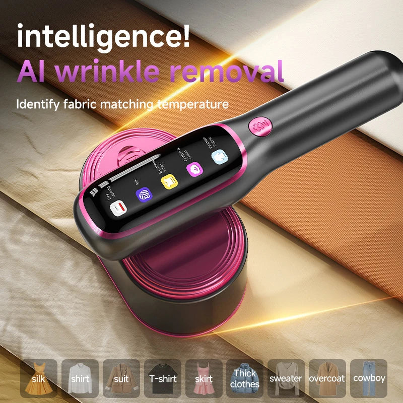 Tidesmit portable handheld garment steamer for travel, compact multi-functional steam iron in ergonomic design