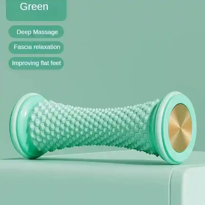 Foot Massage Roller for Plantar Fasciitis Therapy - Ergonomic Design Massage Roller Green Tidesmit
