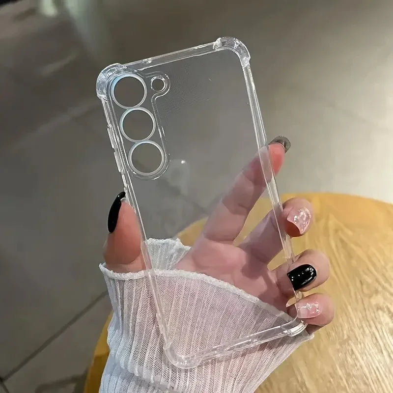 Samsung Galaxy Clear Phone Case: Shockproof Slim Fit Protection Tidesmit