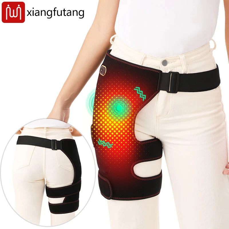 Electric Massager with Heat and Vibration for Deep Tissue Muscle Relief Massage Cushion Tidesmit