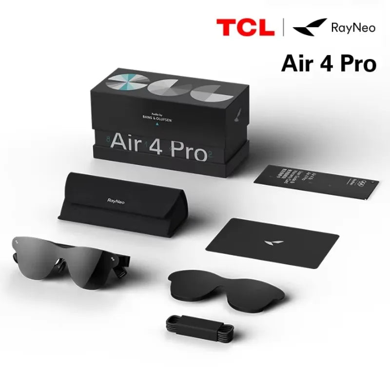 RayNeo Air 4 Pro Smart Glasses | Macro-OLED 3D Augmented Reality Display RayNeo Air 4 PRO Tidesmit
