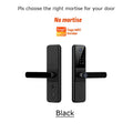YRHAND Tuya Wifi fechadura eletronica digital Smart Door Lock With Biometric Camera Fingerprint Smart Card Password For home