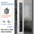 WINFREE Sliding Window Door Smart Lock Fingerprint Tuya Bluetooth Smart Window Lock  Special Aluminiun Profile Window Lock