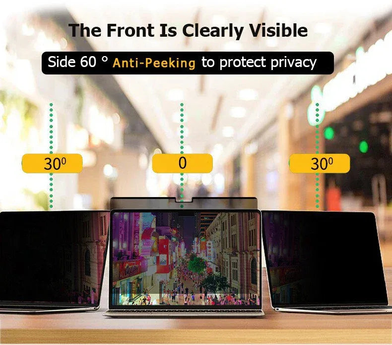 Magnetic Privacy Screen Protector for MacBook | Anti-Glare & Anti-Scratch Tidesmit