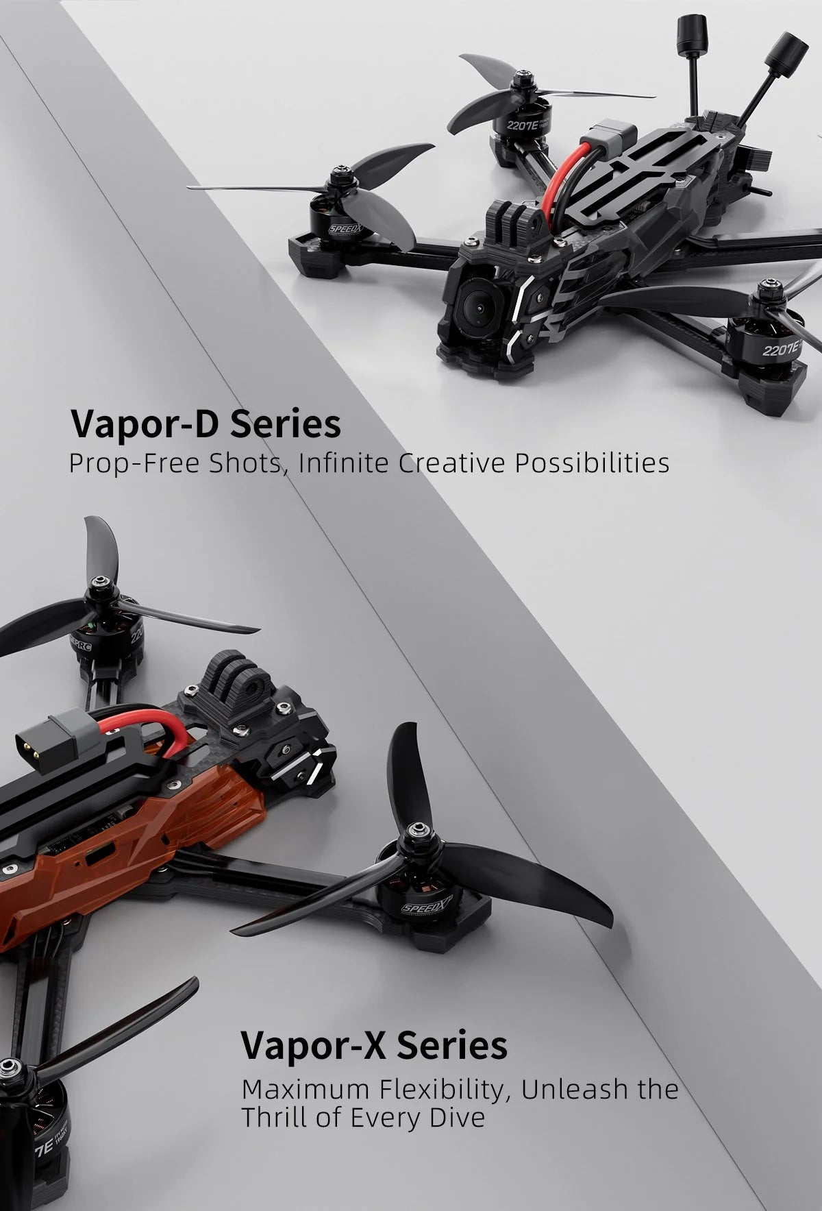 GEPRC Vapor 5-Inch 4K O4 FPV Freestyle Drone - High-Performance Quad Tidesmit