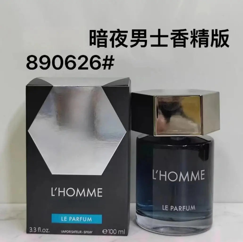L'Homme Le Parfum: Oriental woody unisex EDP in a chic round bottle with hexagonal cap. Long-lasting luxury fragrance.