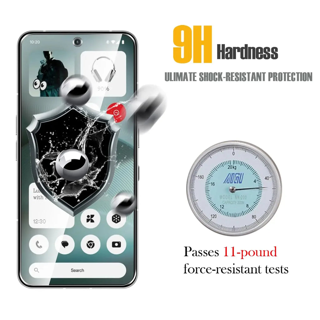 Nothing Phone 3 Screen Protector Tempered Glass 2 Pack Clear Tidesmit