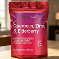 Quercetin Transdermal Patches Elderberry Zinc Immune Support 30 Patches For One Month Supply Health And Beauty Supplement