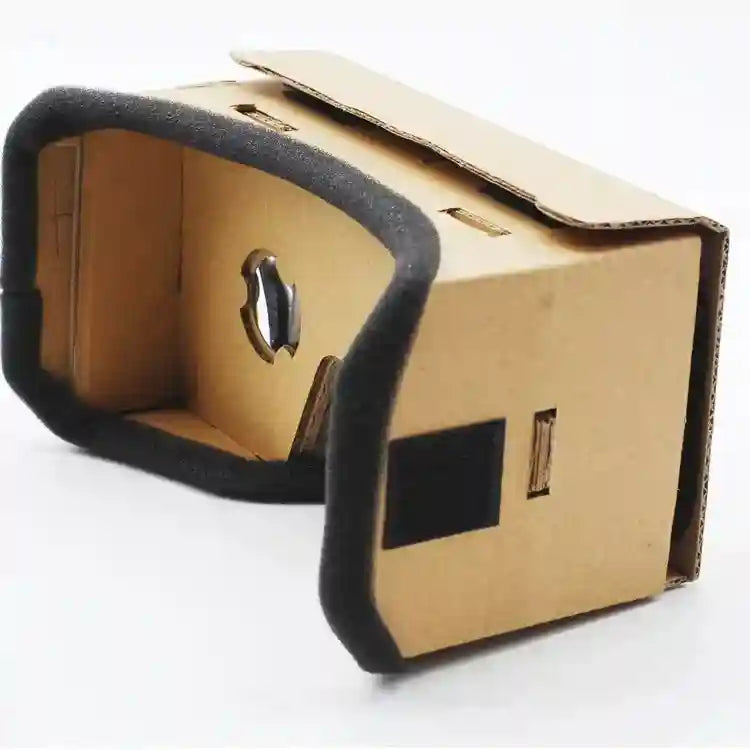 Google Cardboard VR Headset - 25mm Lens Smartphone Virtual Reality Viewer Tidesmit