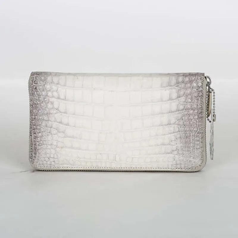 ourui Zipper male wallet Himalayan white long male handbags  men clutch bag