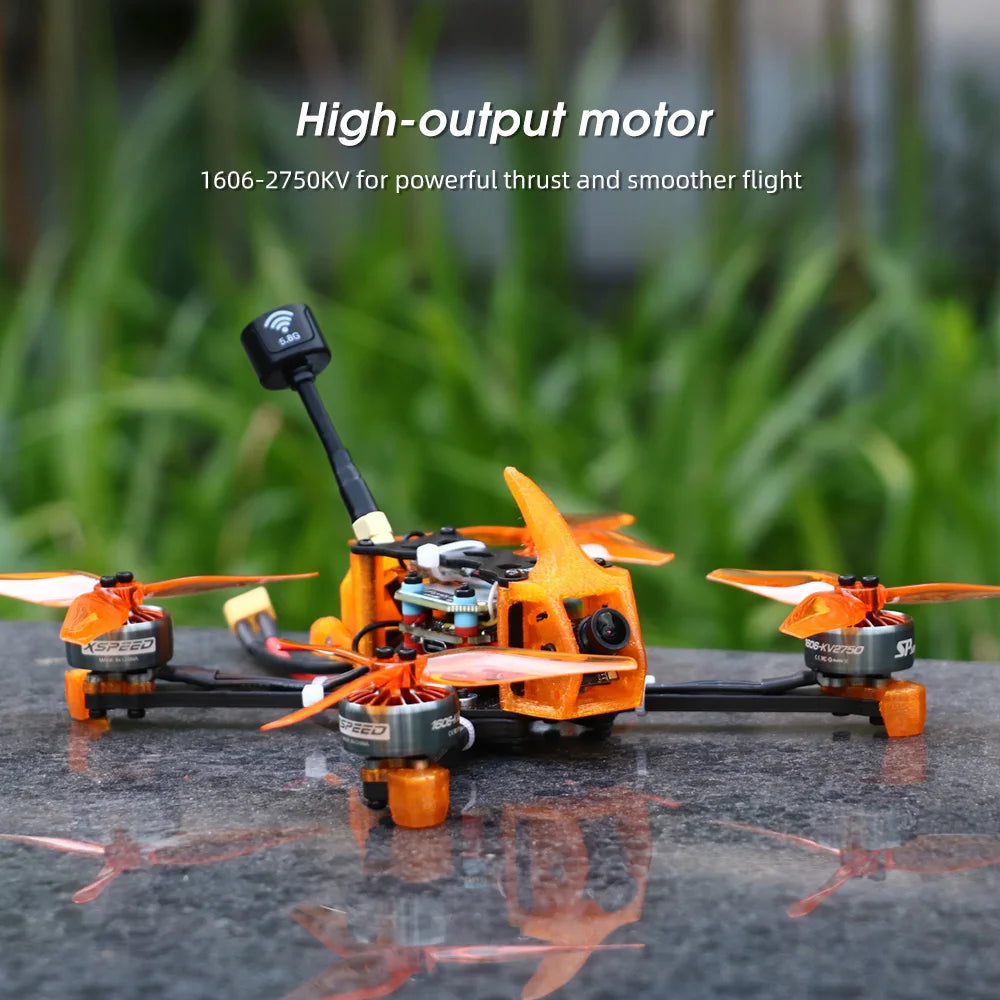 3.5 Inch Freestyle FPV Drone | 40A ESC | ELRS 2.4GHz | Tidesmit Tidesmit