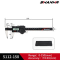 SHANHR New Hardened Stainless Steel 0-150mm Digital Caliper Vernier Caliper Micrometer Electronic Vernier Caliper Measuring Tool