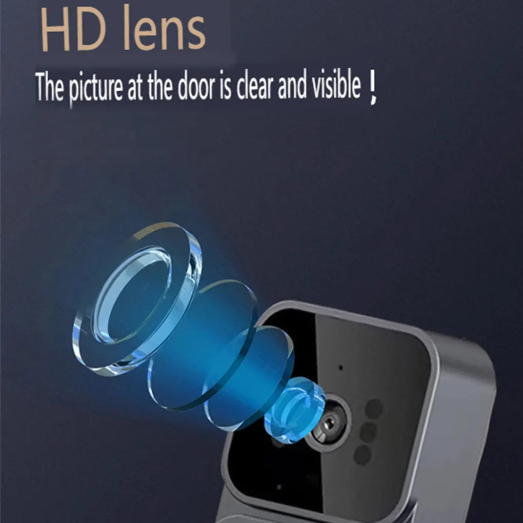 Wireless intercom Doorbell HD Night Vision 4.3in lPs screen Waterproof Visual Doorbell camera smart Home security Video By Bell
