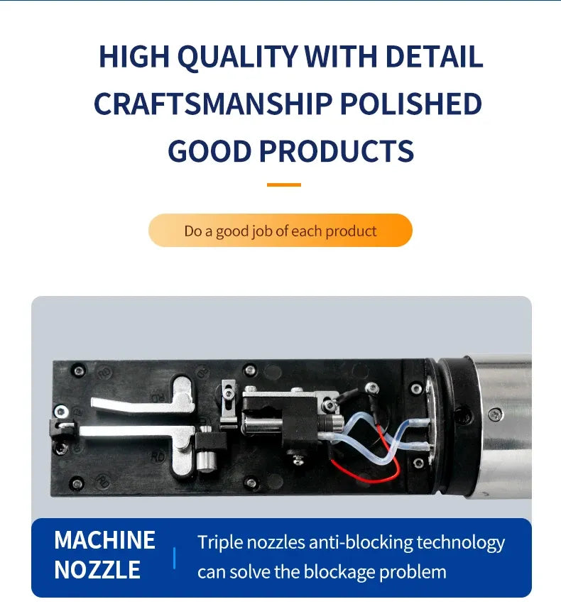 Manufacturer Direct Sales High-speed Touch Screen 6-line Small Character Inkjet Printer QR Code Production Date Barcode Printer