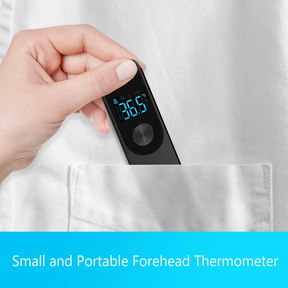 Digital Infrared Thermometer Forehead Body Non-Contact Fever Thermometers Or Medical Portable Finger Pulse Oximeter Blood Oxygen