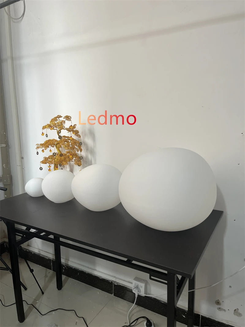 Irregular Glass Ball Pendant Light - Modern Minimalist Ceiling Chandelier Tidesmit