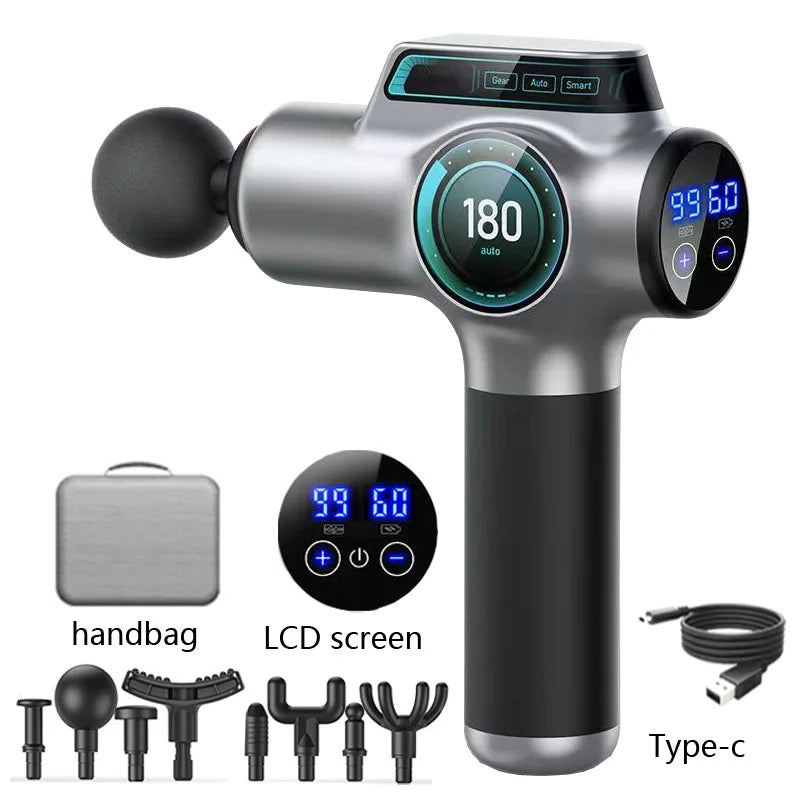 Tidesmit Muscle Massage Gun - Portable Deep Tissue Electric Massager Body Shaping Massage Equipment Tidesmit
