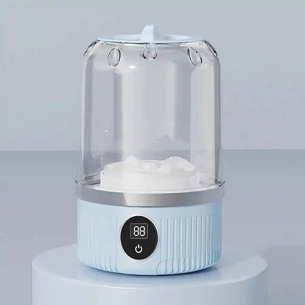 Tidesmit portable wireless laundry bucket for underwear and socks showing compact automatic washing cup functionality