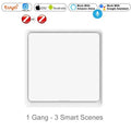 ZigBee 3.0 Tuya Smart Scene Switch Push Button 1/2/3/4 Gang 3 6 9 12 Scenes Automation Scenario Wireless Switch for Tuya Devices