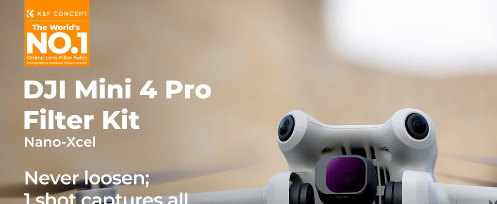 DJI Mini 4 Pro Filter Set - Professional Multi-Coated Optics Tidesmit