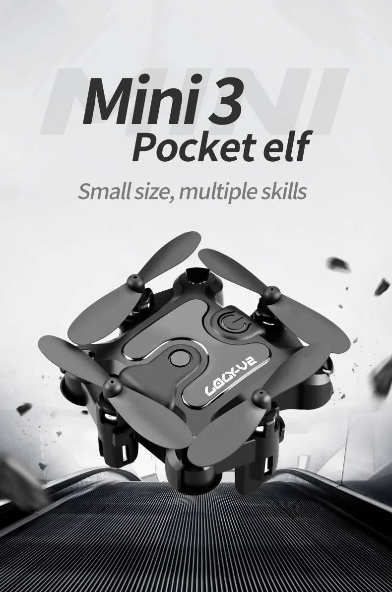 Mini 8K Camera Drone - Foldable FPV Quadcopter with GPS Stability Tidesmit