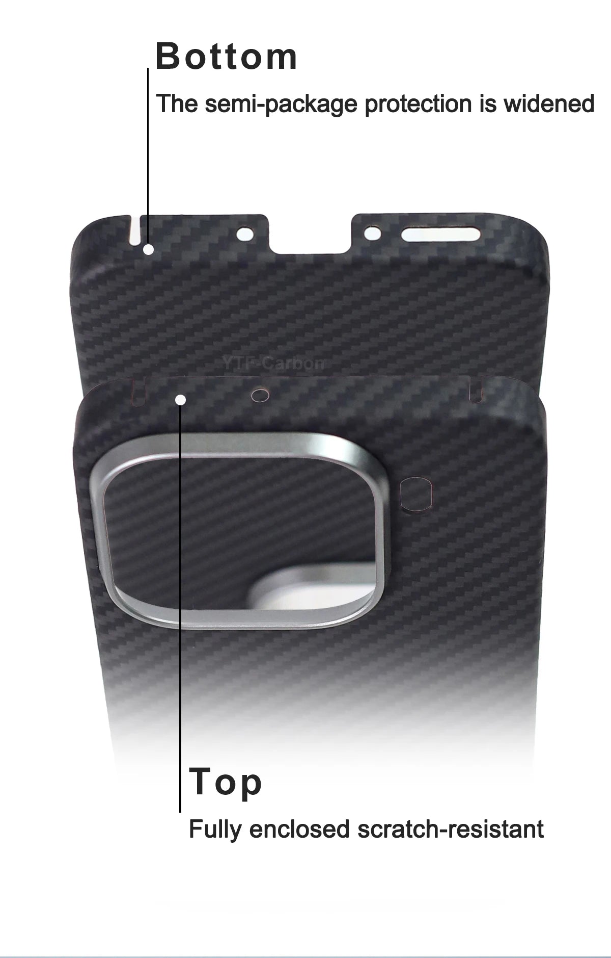 Oppo Find X9 Pro Carbon Fiber Case - Slim Magnetic Protection Tidesmit