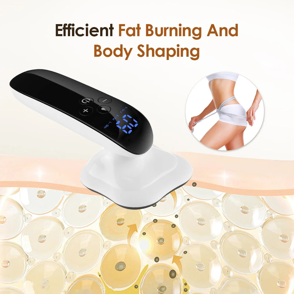 Electric Abdominal Massager: Portable Wellness Device for Body Sculpting Relaxation Treatment Tidesmit