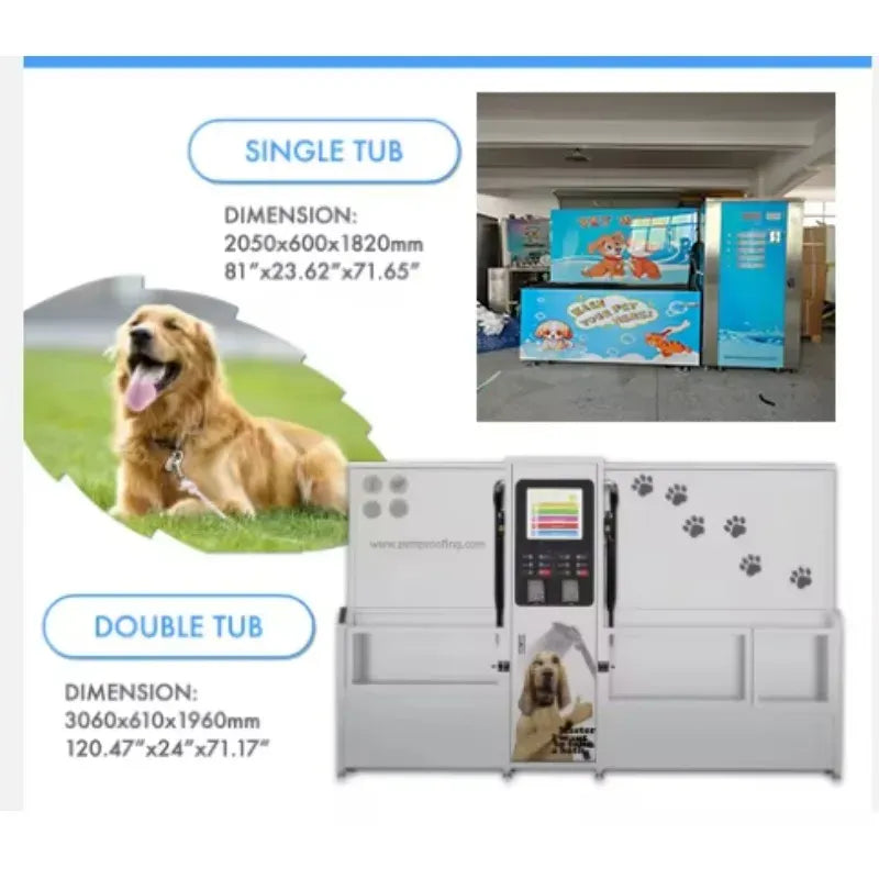 Tidesmit Commercial Self-Service Pet Car Washing Machine
