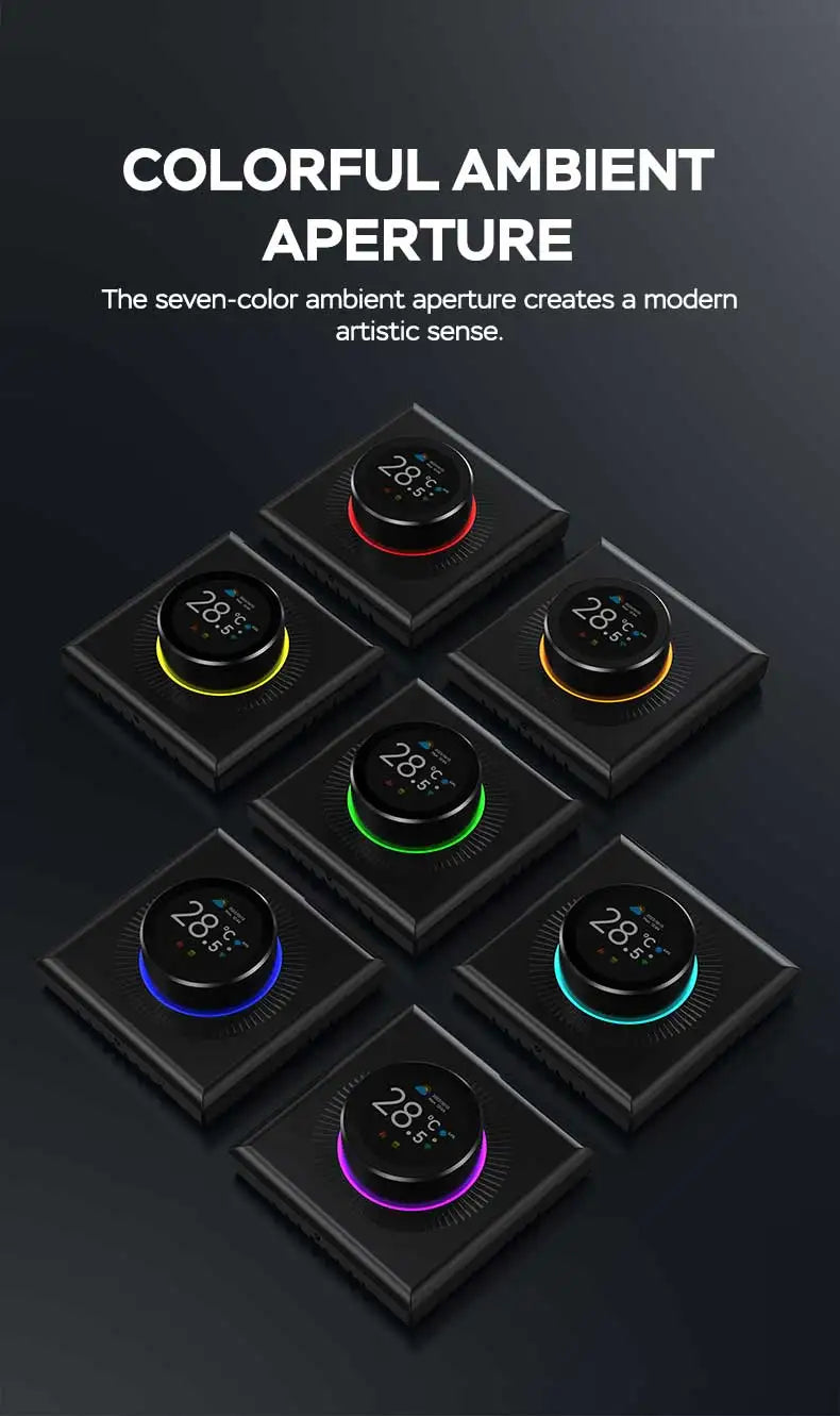 TUYA WiFi Smart Knob Thermostat  Floor Heating Water Gas Boiler Home Room Programmable Temperature Controller Alexa Google Home