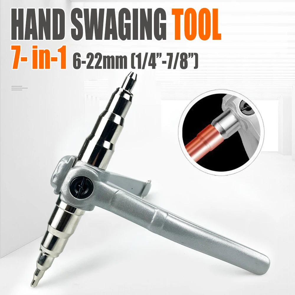 Copper Pipe Tube Expander Aluminum Tubing Cutter Universal Manual Refrigeration Air Conditioner Manual Repair Tools