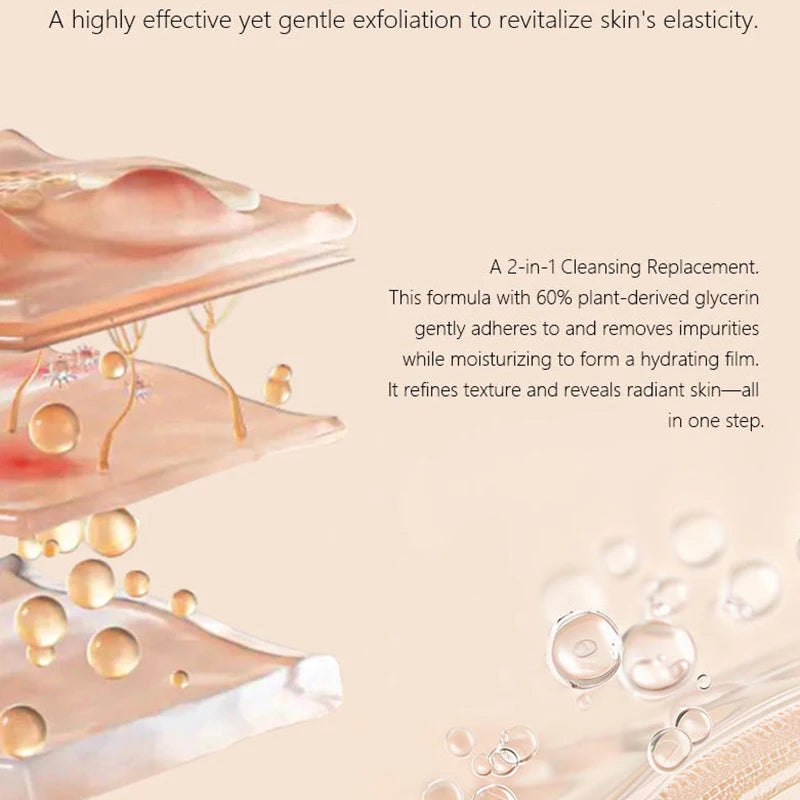 Orange Exfoliating Gel for Face - Brightening Skin Scrub (1-3 Pcs Set) Scrubs Treatments Tidesmit