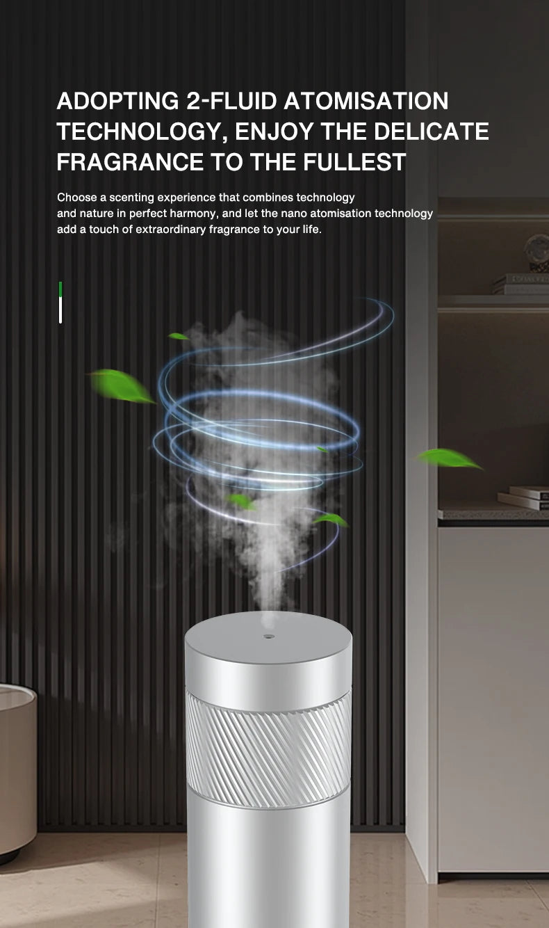 NAMASTE 200m³ Smart Electric Smell Distributor Fragrance Diffuser Waterless Scent Diffuser Essential Oil Diffuser Large Room