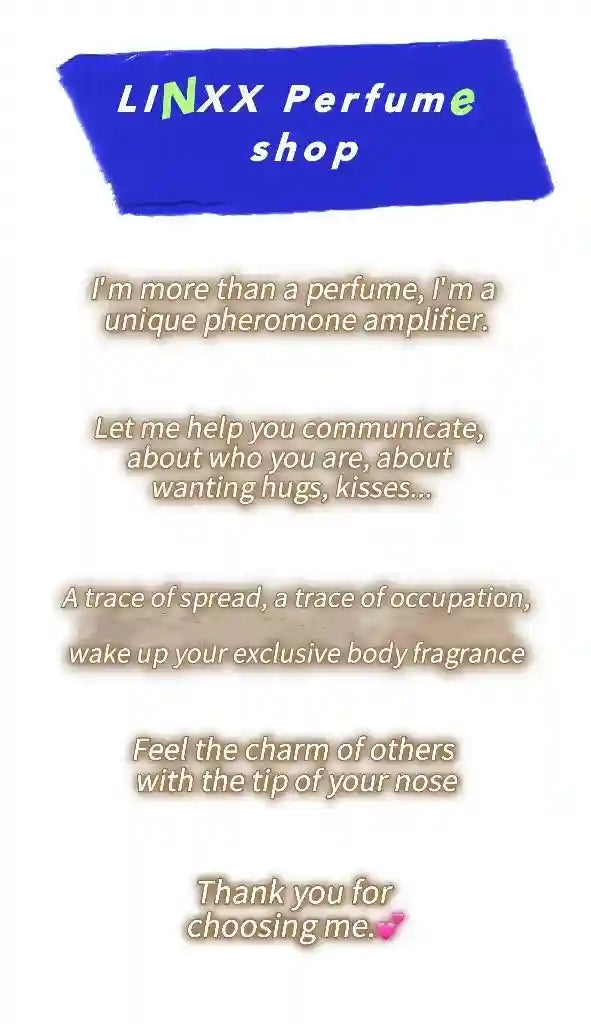 MYSTICAL unisex pheromone perfume by LINXX, lasting fresh scent, ideal gift for women, travel-sized fragrance bottle.