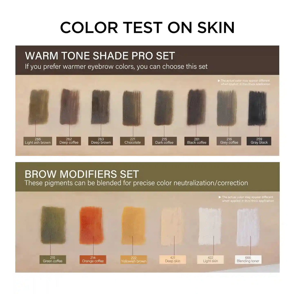 Permanent Makeup Pigment 5ml | Professional PMU Lip & Brow Ink Permanent Makeup Machines Tidesmit