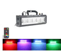 100W LED Strobe light Sound/Adjustable speed/Auto Control LED White Flash Light Disco Party Home Music Show Stage Projector
