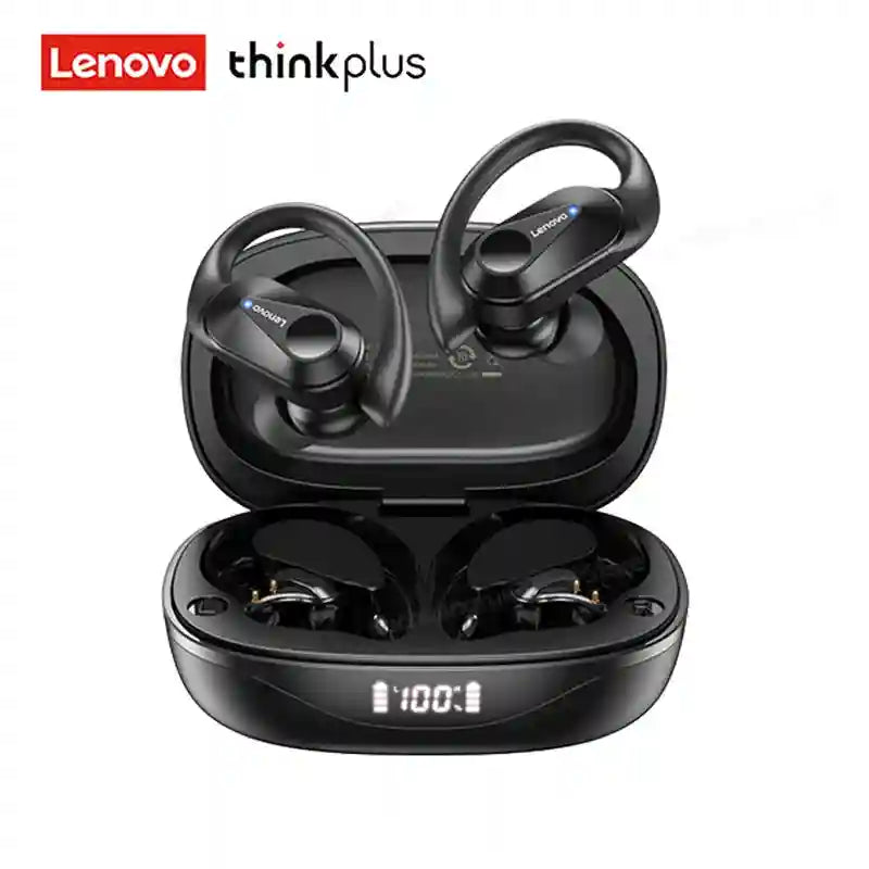 Wireless Bluetooth Sports Earbuds - Waterproof Ear Hook Design Black Tidesmit