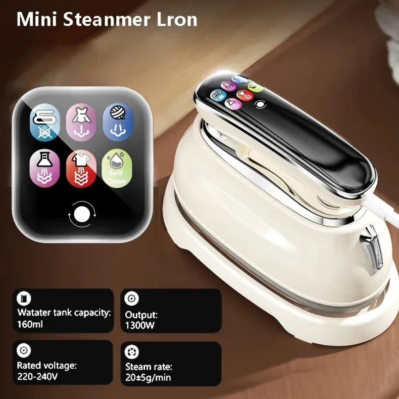 Tidesmit Handheld Steam Iron 1200W LED Display EU Plug