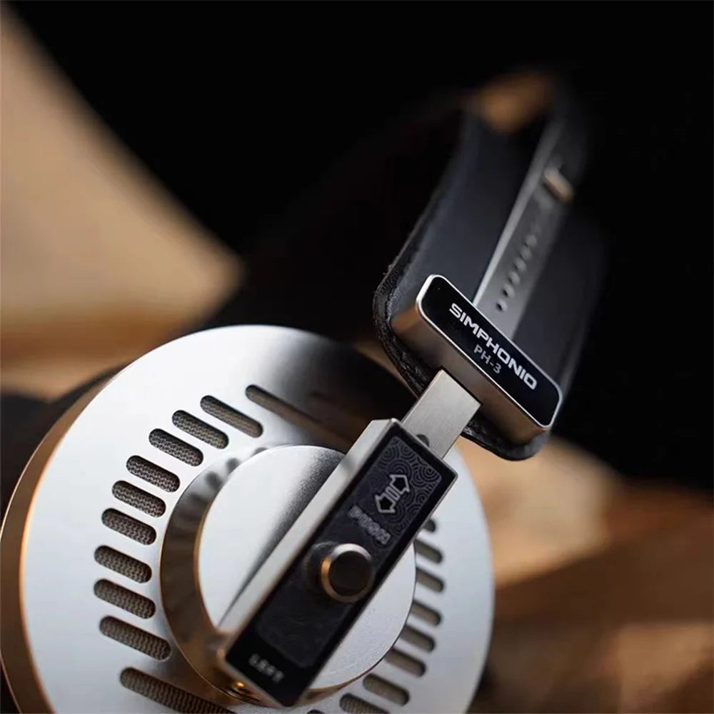 Planar Magnetic Headphones | 70mm Audiophile Wired Over-Ear HiFi Black Tidesmit