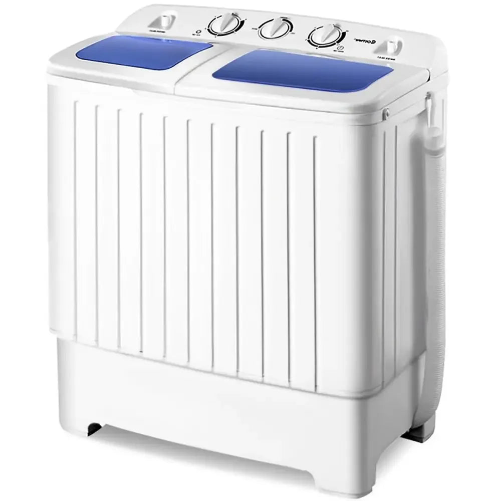 Tidesmit 20 lbs Compact Twin Tub Washing Machine