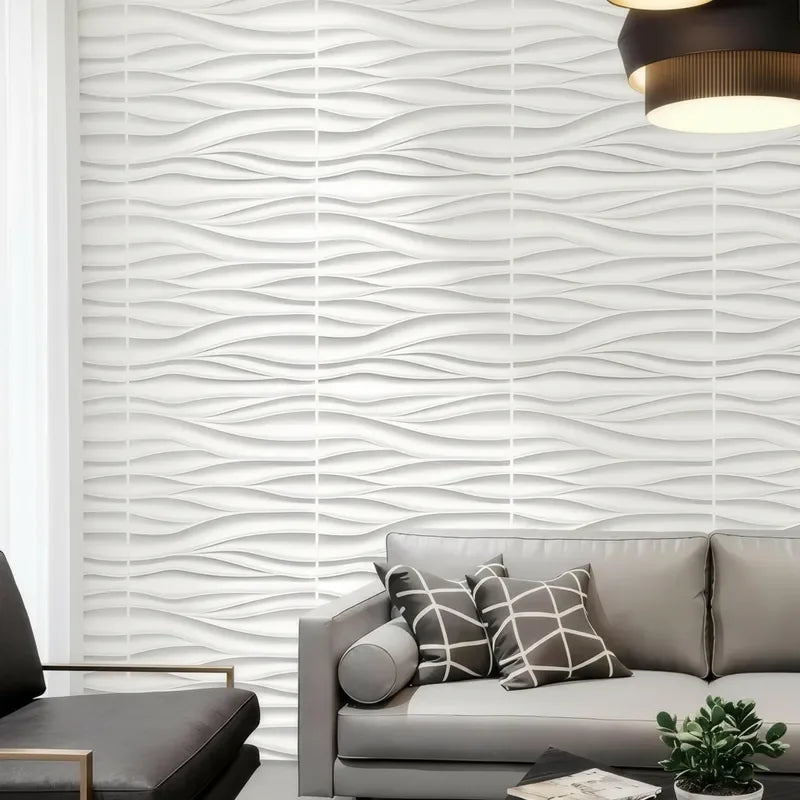 10PCS 30x30cm Wall Sticker 3D Wall Panels Indoor Wall Decoration For Living Room Bedroom Hotel Office Mural Tile-Panel-Mold