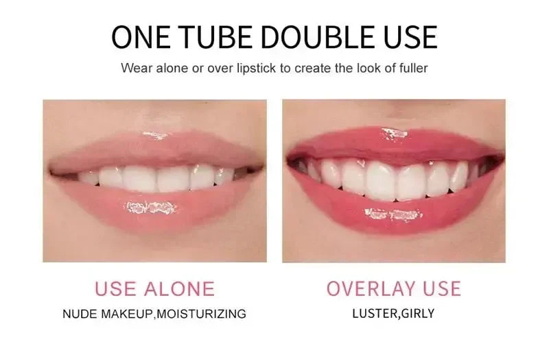 Lip Plumper Oil – Instant Volumizing Collagen Serum by Tidesmit Lip Care Tidesmit