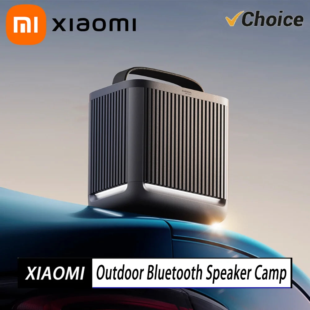 Xiaomi Outdoor Bluetooth Speaker Camp Six-Unit Flagship Acoustics, Co-Tuned with Harman, 14-Hour Long Battery Life