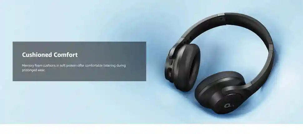 Wireless Headphones with Active Noise Cancellation & Low Latency Audio Tidesmit
