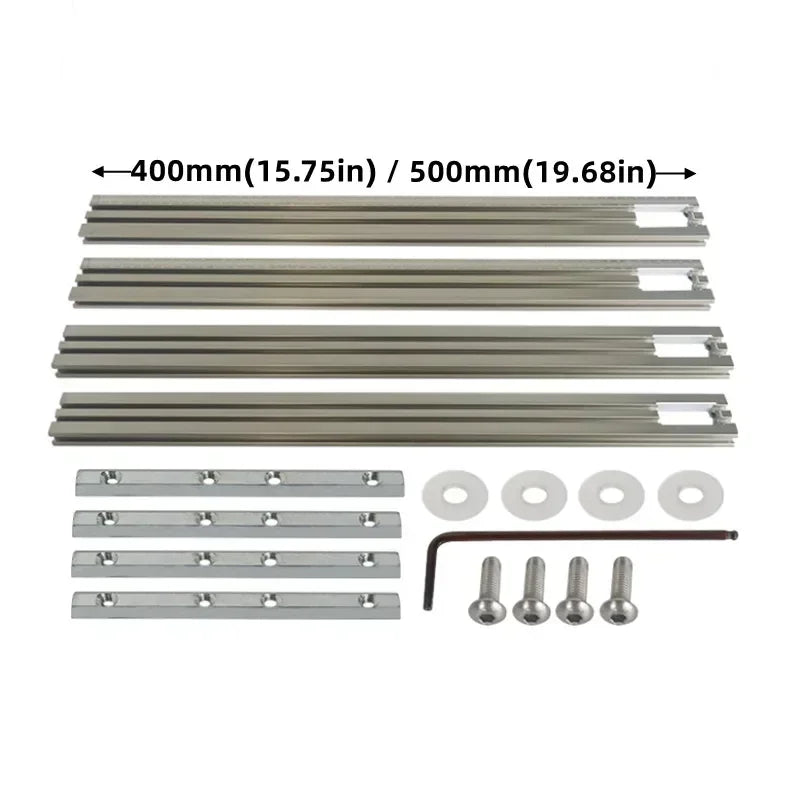 Trimming Machine Milling Groove Engraving Guide Rail Multi-functional Adjustable Backing Auxiliary Guide Bracket WoodworkingTool