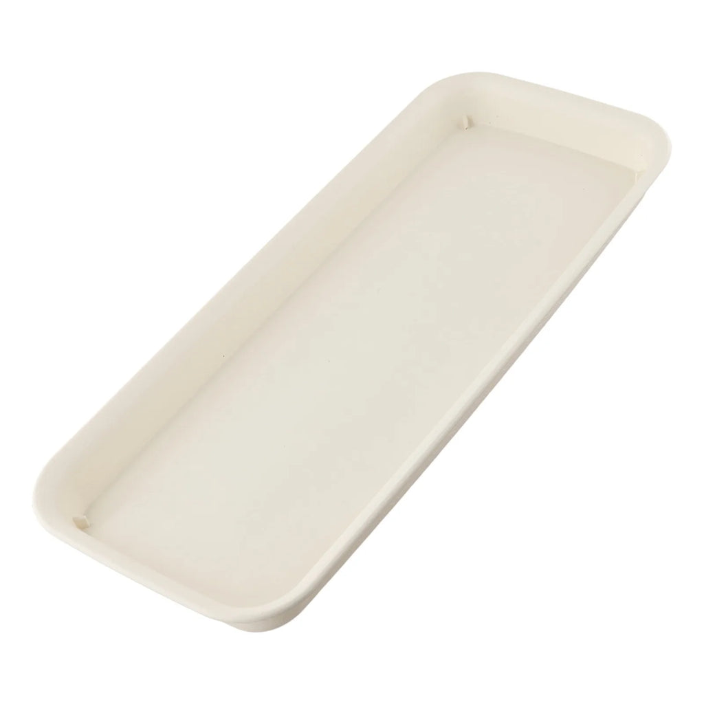 Water Tray Floor Flower Pot Tray 57.5*22.5*3.5cm Plastic Flower Pot Outdoor Garden Supplies Plant Rectangular Pot