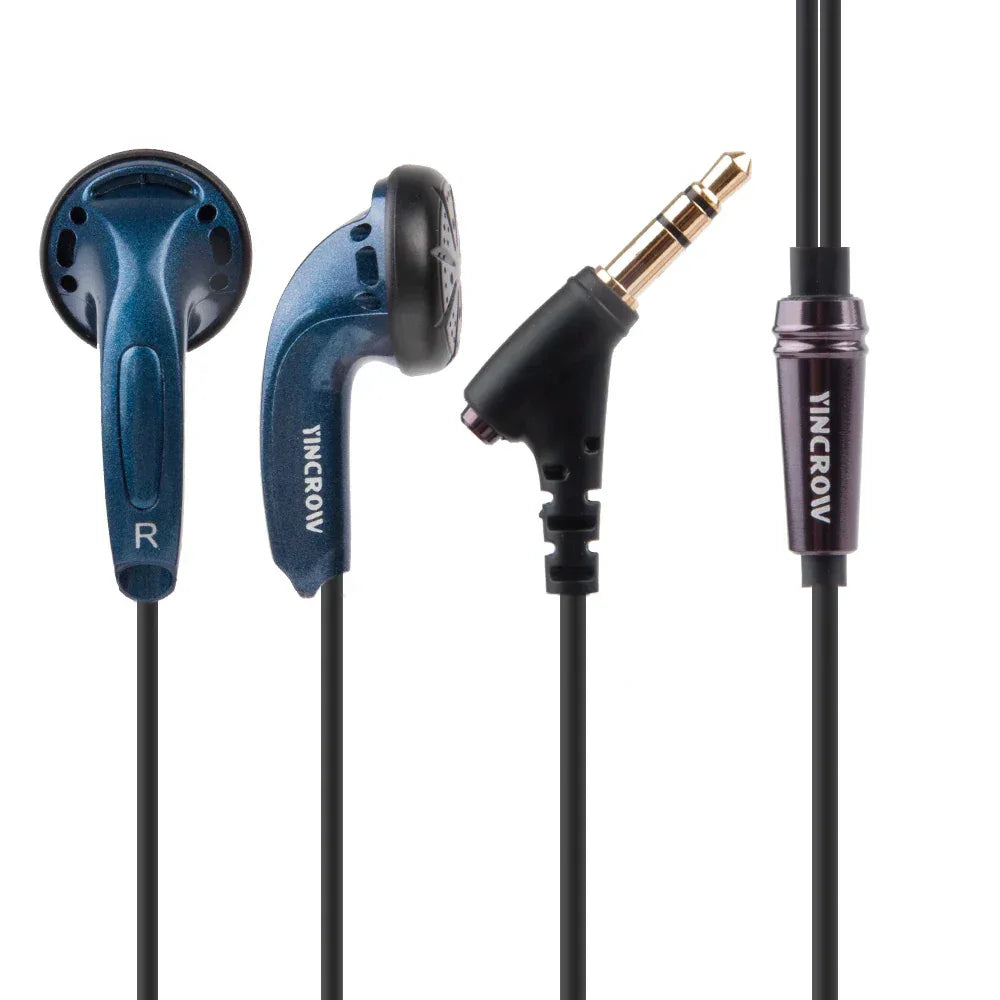 Tidesmit X6 3.5mm Flat Head In-Ear Wired HiFi Audio Earphones Tidesmit