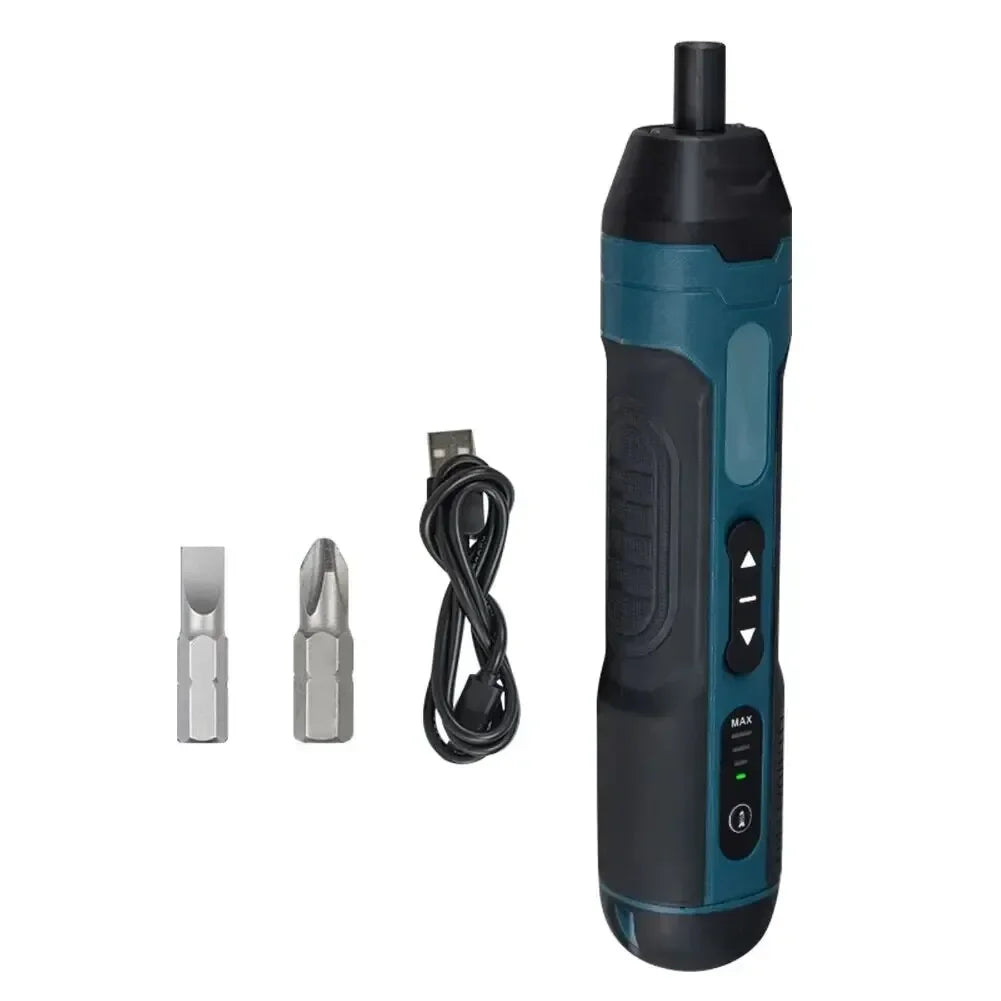 Mini Rechargeable Electric Screwdriver Set Adjustable Torque Cordless Drill for Precision Repair & Electronics Maintenance Tools