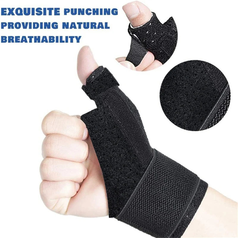 Breathable Flexible Wrist Splint Thumb Support Brace Comfortable Thumb Protector Guard Relieve Discomfort From Arthritis
